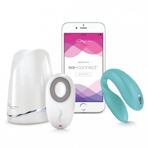 We-Vibe Sync 情侶共用震動器 (湖水藍色)